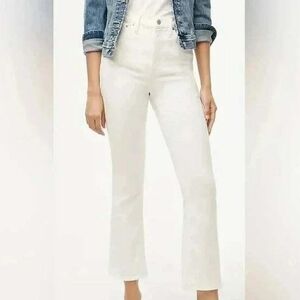NEW J. Crew Crop Flare Jeans High Rise 29W